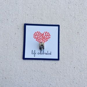 *Silver Military Shield Charm* Retired KEEP COLLECTIVE Silver